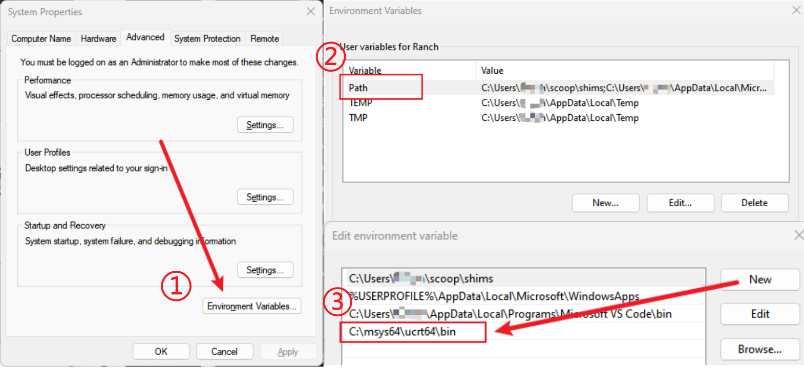 配置系统环境变量